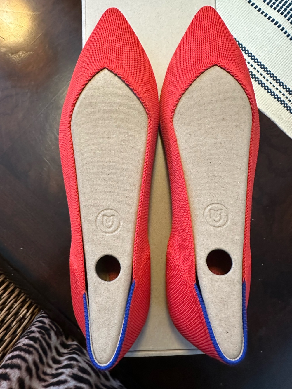 Rothy’s Flame Pointed-Toe Women’s Flats Size 9.5